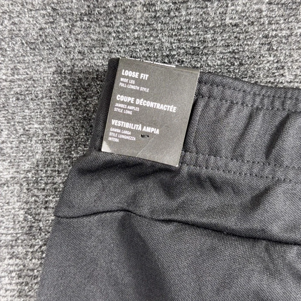 Adidas W HER PT Wide Leg Loose Fit Track‎ Pants XL Black White Stripes NWT Mens